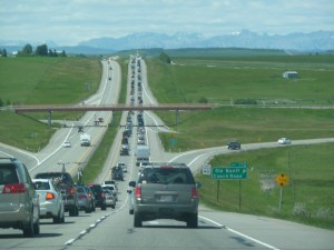 Highway to Banff